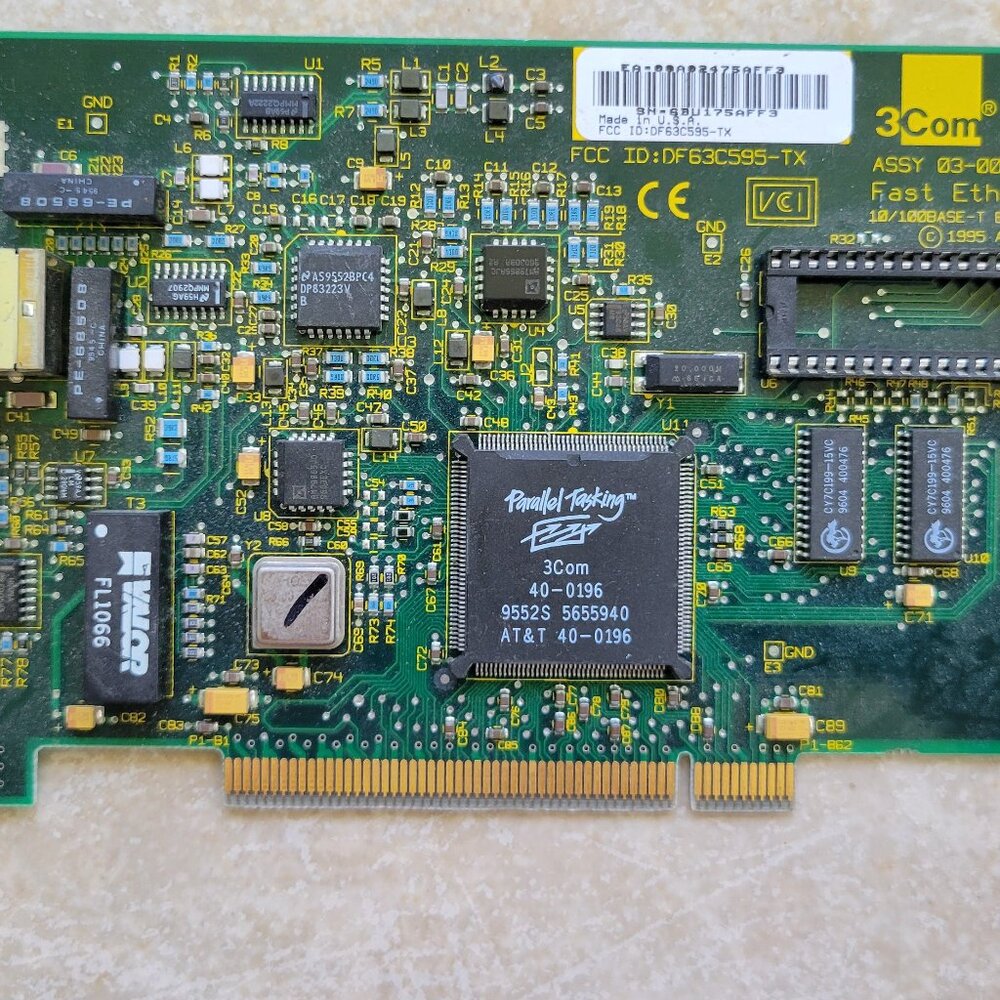 3Com Fast EtherLink PCI Ethernet Network Card, 3C595-TX